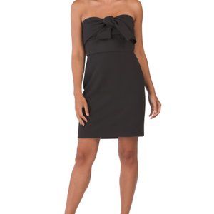 Sam Edelman Black Bow Front Sheath Women's Dress